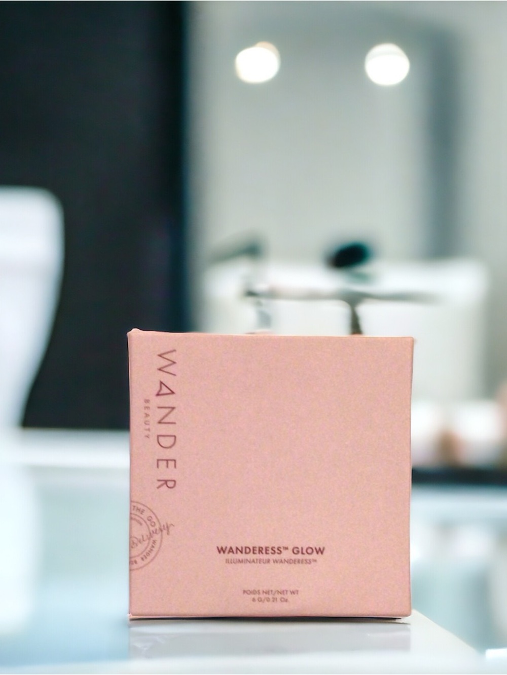 Wander Beauty Women's Wanderlust Powder Foundation, Light Medium, Tan, 0.3 Ounce - Picture 7 of 11